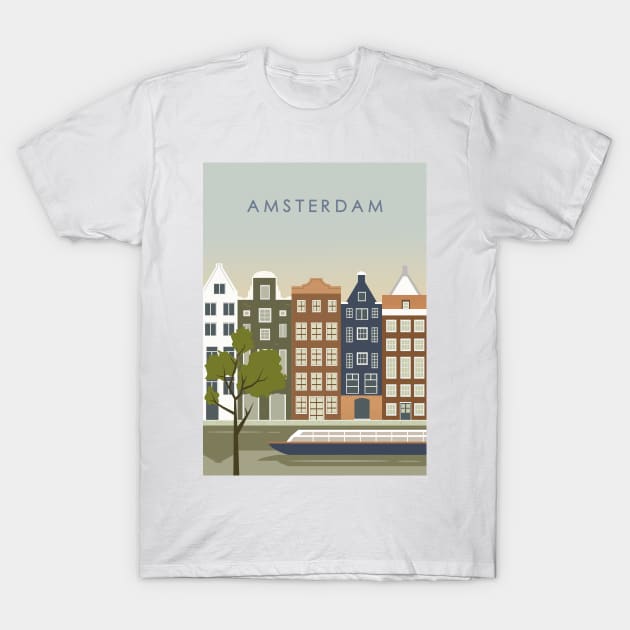 Amsterdam T-Shirt by Zakaria Azis